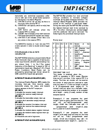 浏览型号IMP16C554-CJ68的Datasheet PDF文件第7页