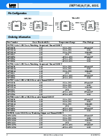 浏览型号IMP707CPA的Datasheet PDF文件第2页