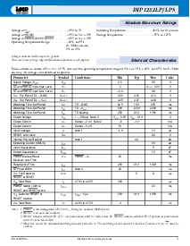浏览型号IMP1232LPSN的Datasheet PDF文件第3页