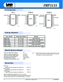 浏览型号IMP5115CD的Datasheet PDF文件第2页