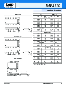 浏览型号IMP5115CD的Datasheet PDF文件第5页