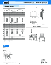 浏览型号IMP708TESA的Datasheet PDF文件第8页