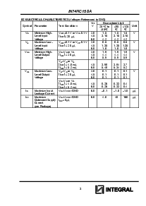 浏览型号IN74HC158AN的Datasheet PDF文件第3页