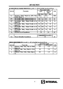 浏览型号IN74ACT574N的Datasheet PDF文件第4页