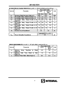 浏览型号IN74ACT374DW的Datasheet PDF文件第4页