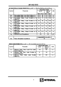 浏览型号IN74ACT373的Datasheet PDF文件第4页