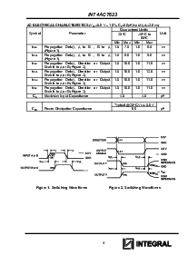 浏览型号IN74ACT623的Datasheet PDF文件第4页