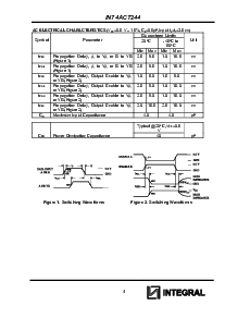 浏览型号IN74ACT244的Datasheet PDF文件第4页