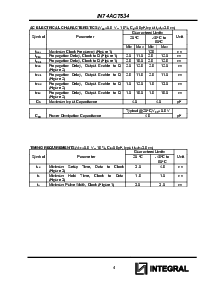 浏览型号IN74ACT534DW的Datasheet PDF文件第4页