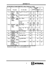 浏览型号IN74ACT11的Datasheet PDF文件第3页