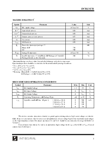 浏览型号IN74LV174D的Datasheet PDF文件第2页