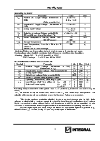 浏览型号IN74HC4051的Datasheet PDF文件第2页