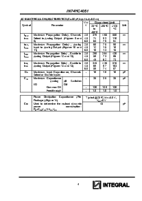 浏览型号IN74HC4051的Datasheet PDF文件第4页