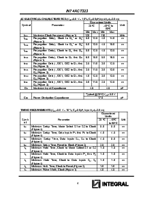 浏览型号IN74ACT323的Datasheet PDF文件第4页
