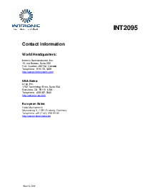 浏览型号INT2095的Datasheet PDF文件第8页