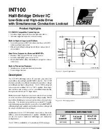 浏览型号INT100S的Datasheet PDF文件第1页