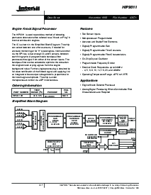 浏览型号HIP9011的Datasheet PDF文件第1页