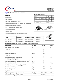 浏览型号IPB10N03L的Datasheet PDF文件第1页