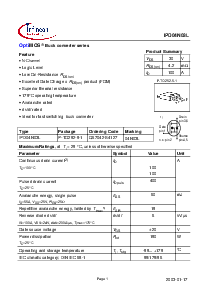 浏览型号IPD04N03L的Datasheet PDF文件第1页