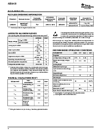 浏览型号ADS5423IPJYG4的Datasheet PDF文件第2页