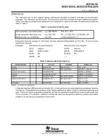 浏览型号MSP430P337IPJM的Datasheet PDF文件第5页