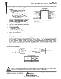 浏览型号TLC2933IPWR的Datasheet PDF文件第1页