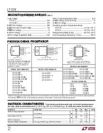 浏览型号LT1374IR-SYNC的Datasheet PDF文件第2页