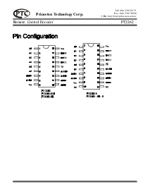 浏览型号PT2262-IR-S18的Datasheet PDF文件第2页