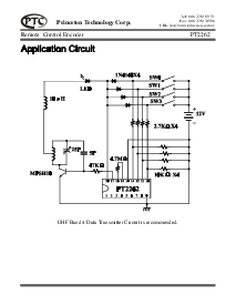 浏览型号PT2262-IR-S的Datasheet PDF文件第3页