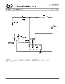 浏览型号PT2262-IR-S的Datasheet PDF文件第5页