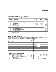 浏览型号IR2166的Datasheet PDF文件第3页