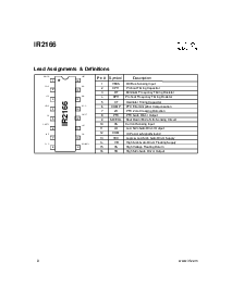 浏览型号IR2166的Datasheet PDF文件第8页
