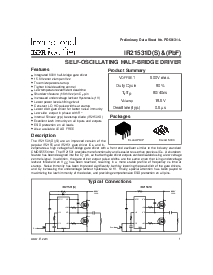 浏览型号IR21531S的Datasheet PDF文件第1页