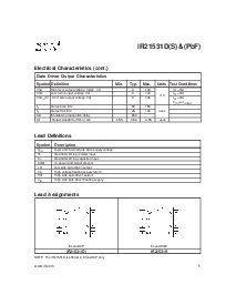 浏览型号IR21531SPbF的Datasheet PDF文件第5页