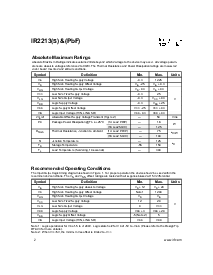 浏览型号IR2213的Datasheet PDF文件第2页