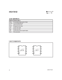 浏览型号IR2170的Datasheet PDF文件第4页