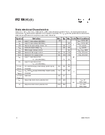 浏览型号IR2106S的Datasheet PDF文件第4页