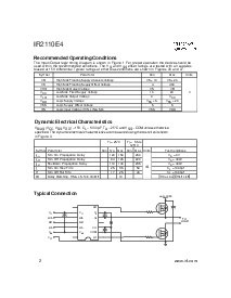 浏览型号IR2110E4的Datasheet PDF文件第2页