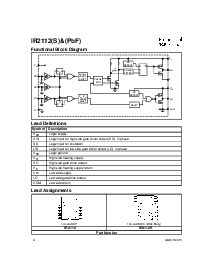 浏览型号IR2112的Datasheet PDF文件第4页