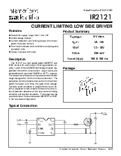 浏览型号IR2121的Datasheet PDF文件第1页