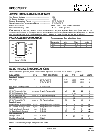 浏览型号IR3637STRPBF的Datasheet PDF文件第2页