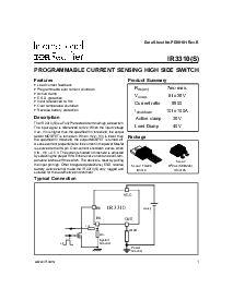 浏览型号IR3310的Datasheet PDF文件第1页