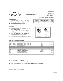 浏览型号IRF3515S的Datasheet PDF文件第1页