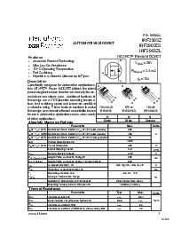 浏览型号IRF2903Z的Datasheet PDF文件第1页