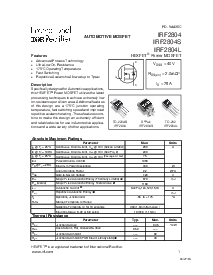 浏览型号IRF2804L的Datasheet PDF文件第1页