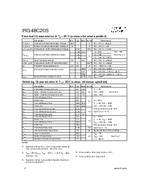 浏览型号IRG4BC20S的Datasheet PDF文件第2页