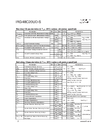 浏览型号IRG4BC20UD-S的Datasheet PDF文件第2页