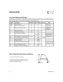 浏览型号IRIS4015的Datasheet PDF文件第2页