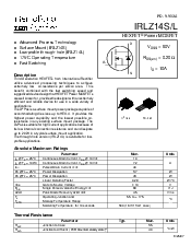 浏览型号IRLZ14的Datasheet PDF文件第1页