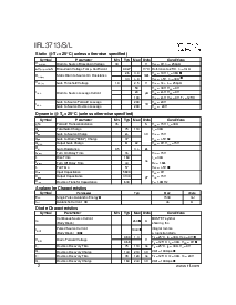 浏览型号IRL3713的Datasheet PDF文件第2页